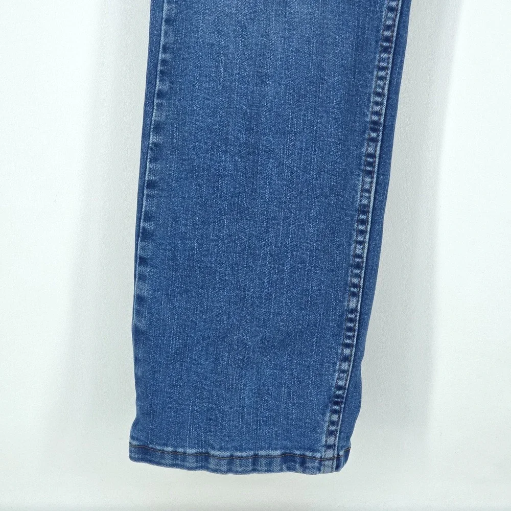Wrangler Light Wash Jeans Mens 34x30 Performance Series Straight Leg Workwear